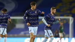 Timo Werner (r.) lobt Kai Havertz in höchsten Tönen