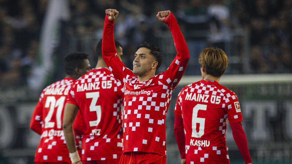Nadiem Amiri entschied die Partie in Gladbach für Mainz 05 Nadiem Amiri entschied die Partie in Gladbach für Mainz 05