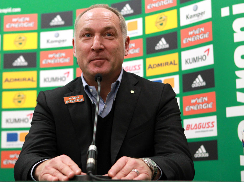 Rapids hat seinen neuen Sportdirektor Andreas Müller präsentiert Rapids hat seinen neuen Sportdirektor Andreas Müller präsentiert