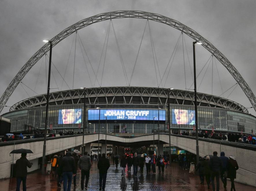 Imagen del Estadio de Wembley en Londres. (Foto: Getty)