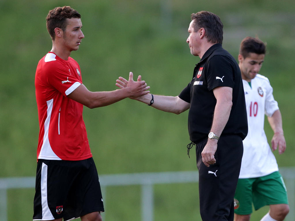 ÖFB-U21-Teamchef Werner Gregoritsch war nach dem 3:1 über Bulgarien zufrieden