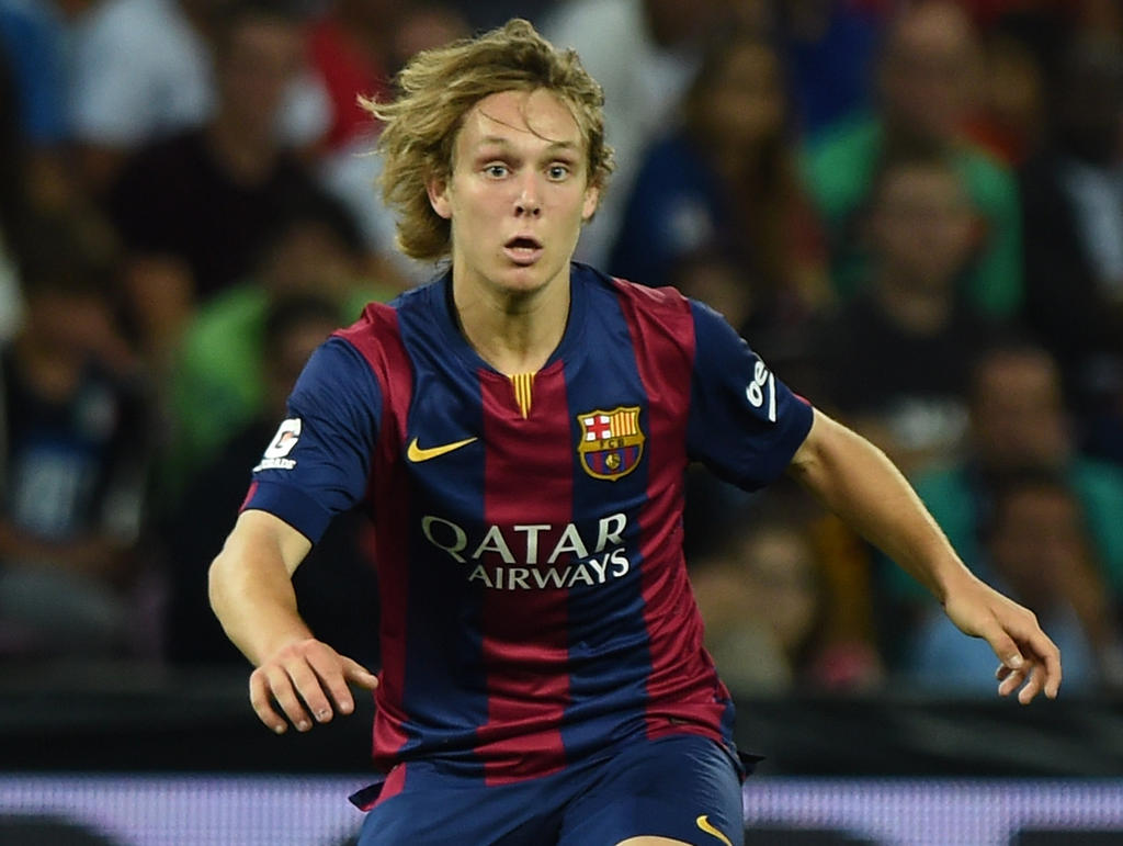 Alen Halilović con el Barça B en Segunda División. (Foto: Getty)