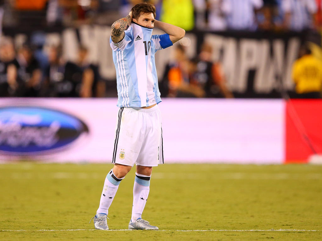 Lionel Messi wurde in der Nationalmannschaft nicht glücklich