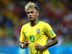 Brasiliens Superstar Neymar sorgte mit seiner Frisur für viel Aufsehen