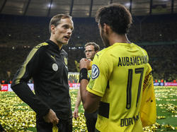Thomas Tuchel und Pierre-Emerick Aubameyang stehen beim BVB vor dem Abschied