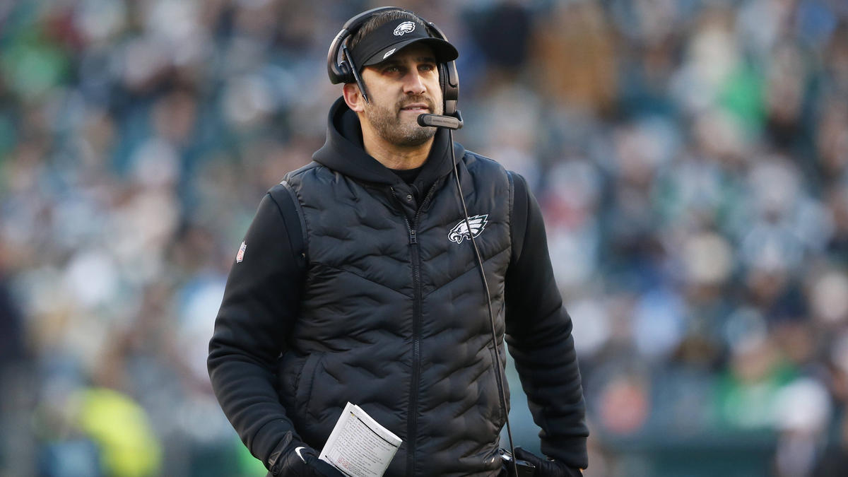 NFL-Coach Nick Sirianni zog mit den Philadelphia Eagles in den Super Bowl