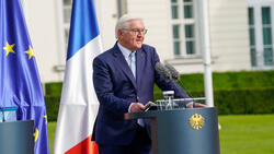 Besucht das DFB-Team: Frank-Walter Steinmeier