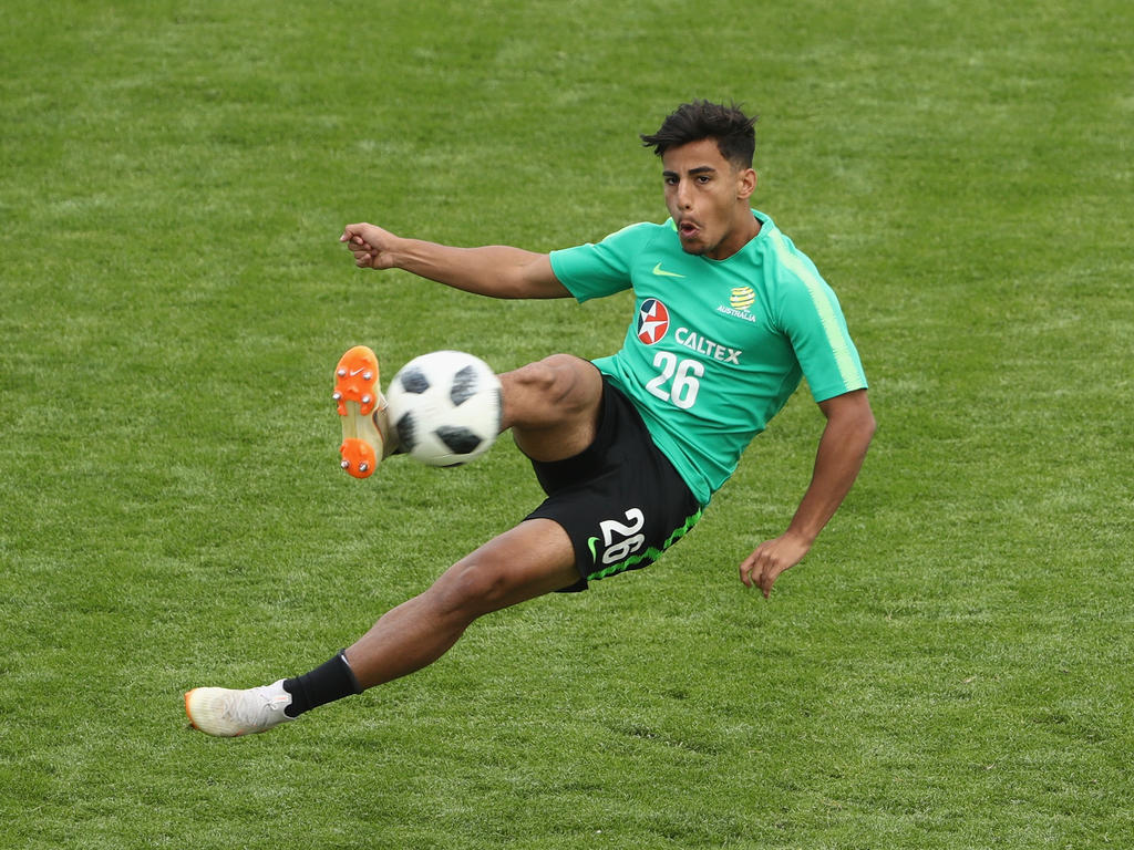 Der Australier Daniel Arzani ist der jüngste teilnehmende Spieler der Weltmeisterschaft in Russland