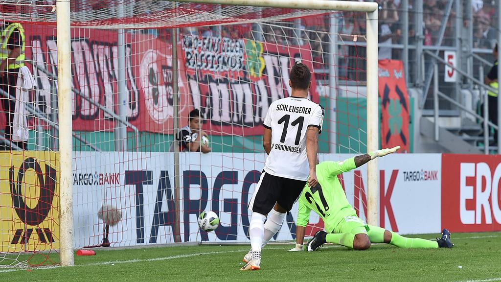 Souveräner Auftritt des SV Sandhausen bei Rot-Weiß Oberhausen