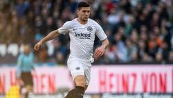 Luka Jovic führt aktuell die Torjägerliste der Bundesliga an