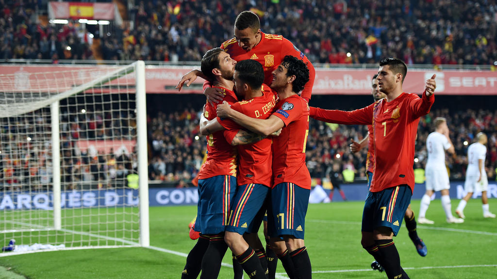 Sergio Ramos traf für die spanische Auswahl vom Punkt zum Sieg