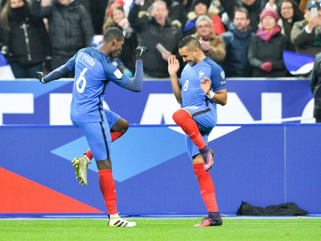 Pogba und Payet bejubeln die Führung der Franzosen