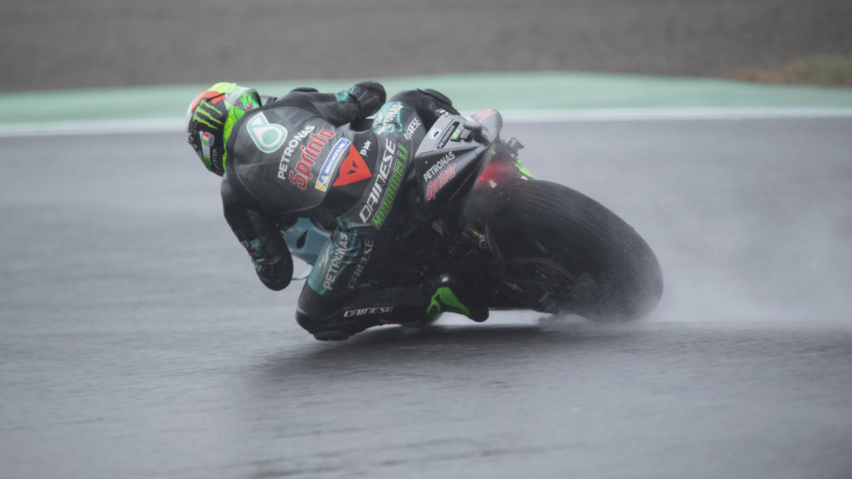 Franco Morbidelli landete vor seinem Teamkollegen Franco Morbidelli landete vor seinem Teamkollegen