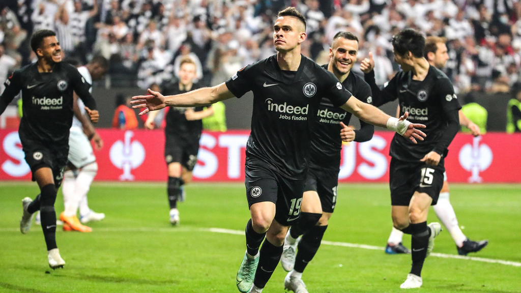 Eintracht Frankfurt hat in der Europa League einen Lauf