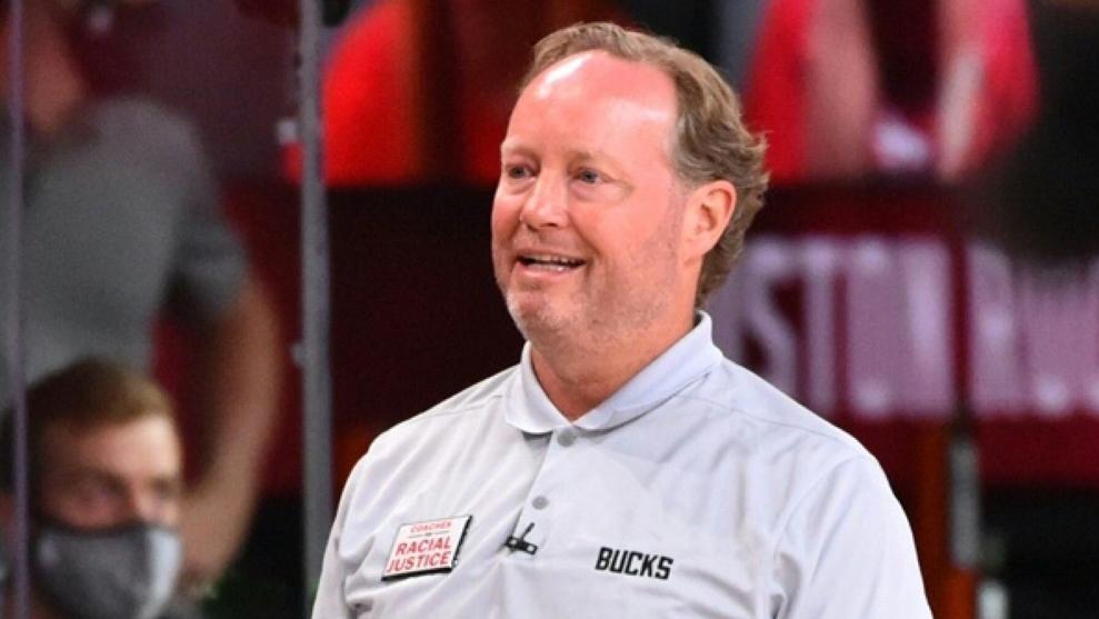Mike Budenholzer ist Coach der Milwaukee Bucks Mike Budenholzer ist Coach der Milwaukee Bucks