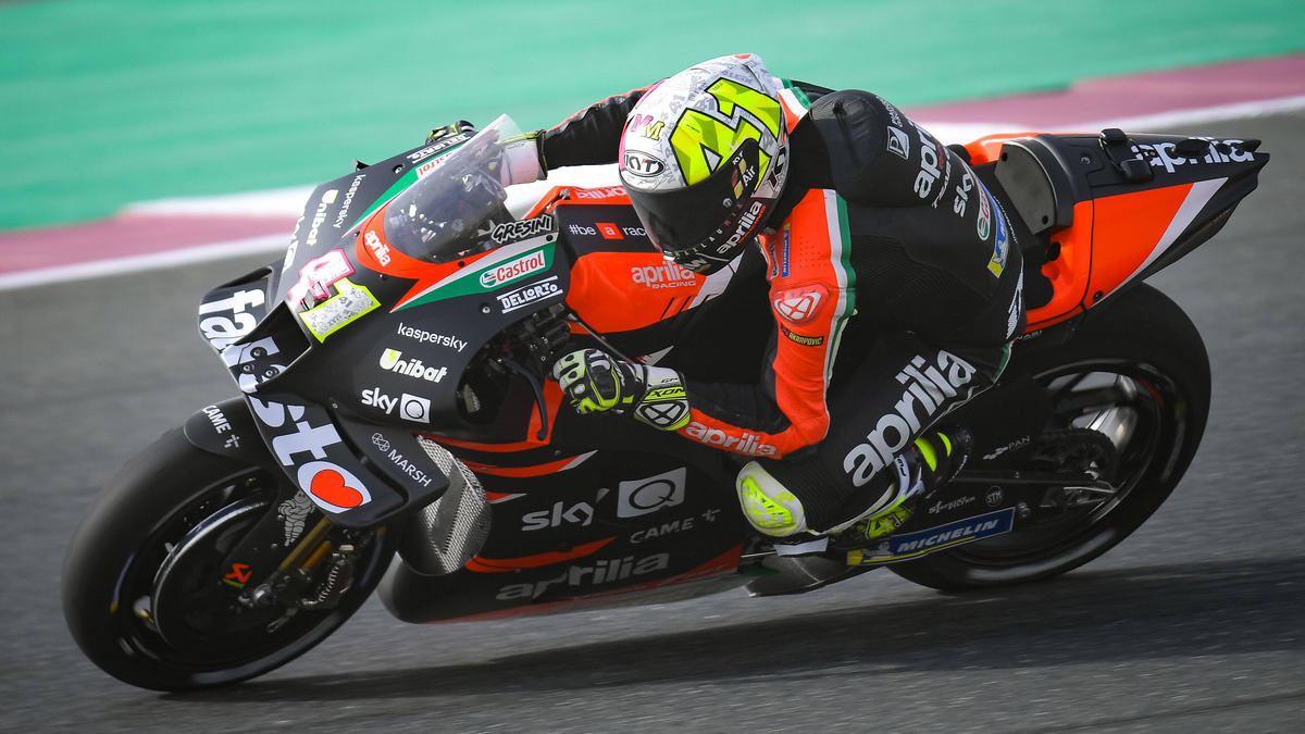 Aleix Espargaro freut sich auf die Unterstützung von Andrea Dovizioso Aleix Espargaro freut sich auf die Unterstützung von Andrea Dovizioso