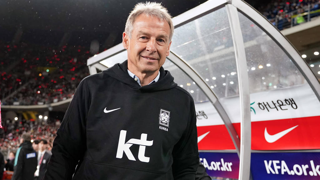 Jürgen Klinsmann freute sich über sein Debüt als Trainer der südkoreanischen Nationalmannschaft