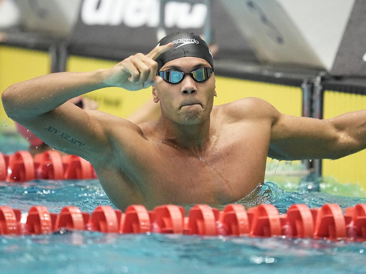 Verbesserte seinen eigenen Rekord über 50 Meter Brust: Melvin Imoudu