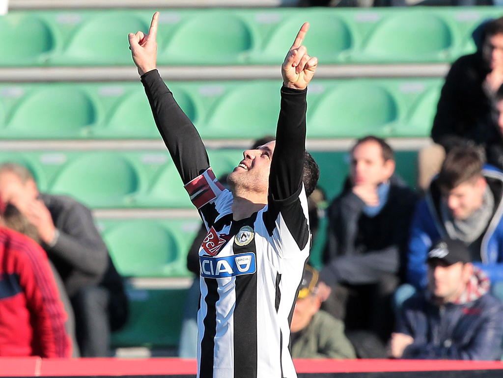 Antonio Di Natale will seine Karriere beenden Antonio Di Natale will seine Karriere beenden