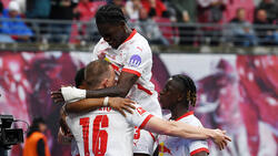RB Leipzig wird diese Saison nicht mehr auf Amadou Haidara (r.) zurückgreifen können