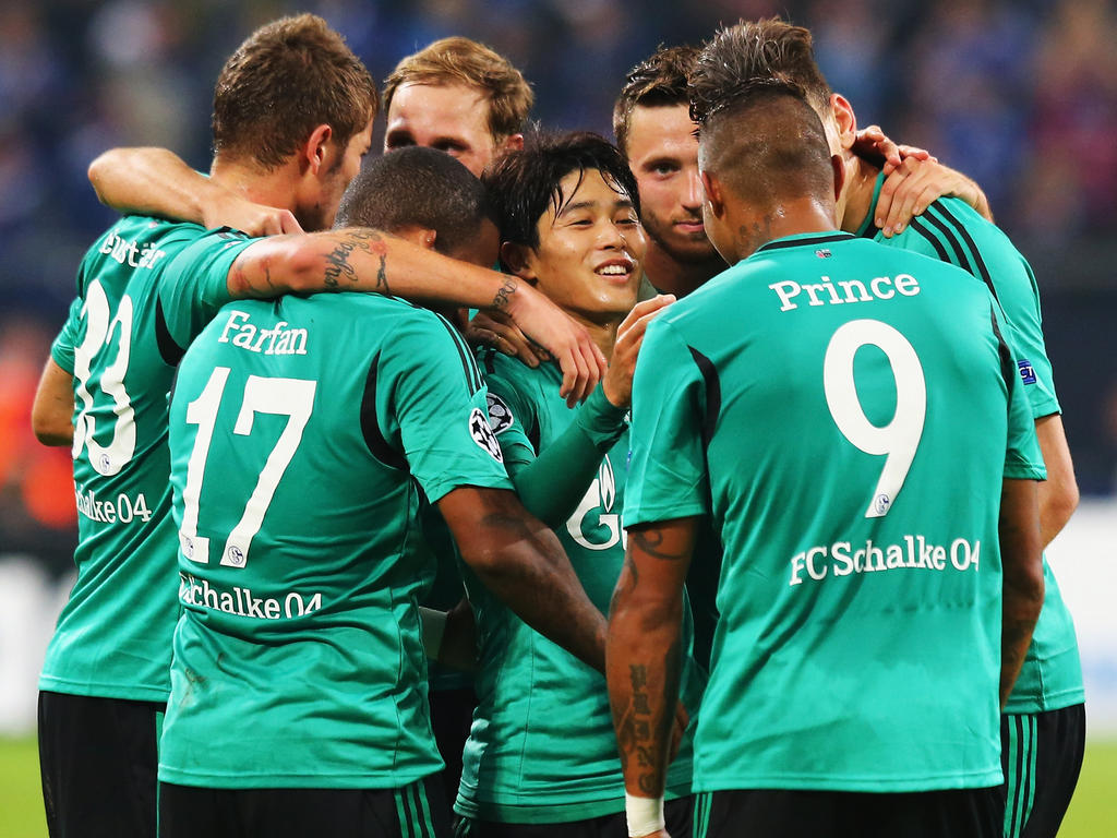 Jubel auf Schalke Jubel auf Schalke