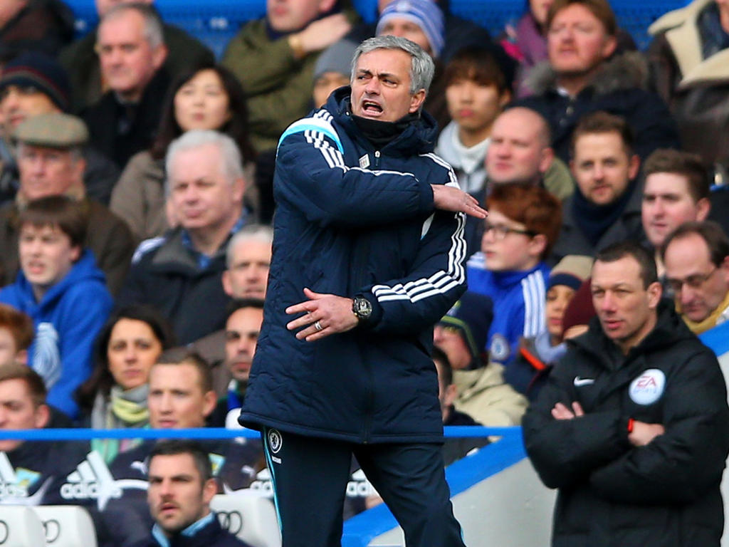 Jose Mourinho sah sein Chelsea einmal mehr ungerecht behandelt