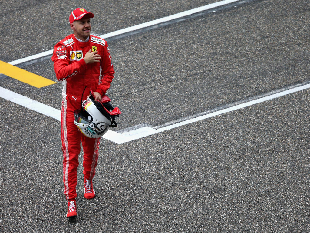 Sebastian Vettel hatte in Shanghai Pech Sebastian Vettel hatte in Shanghai Pech