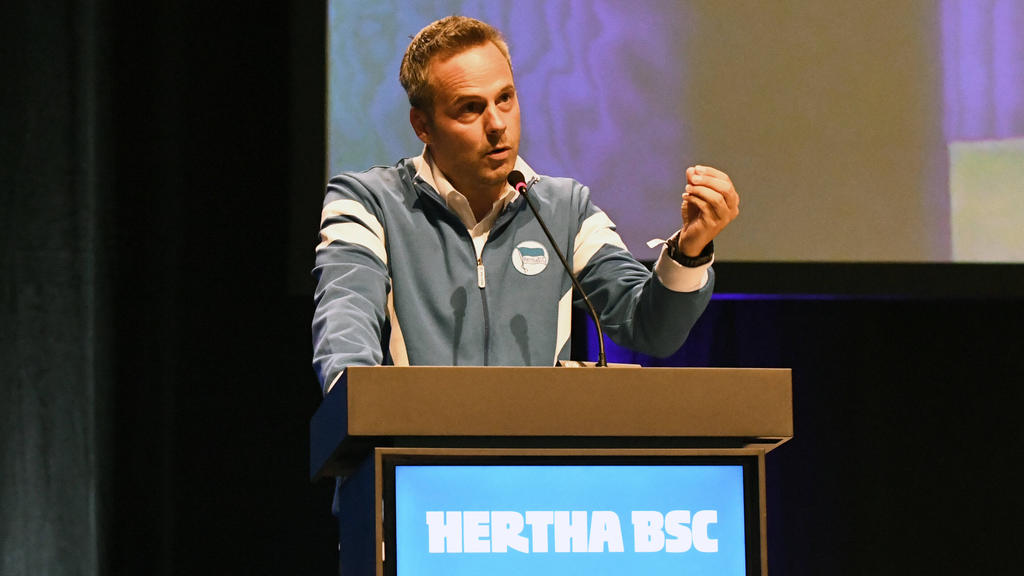 Kay Bernstein wurde am Sonntag zum Hertha-Präsidenten gewählt