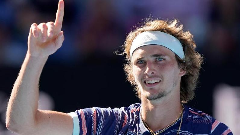 Trifft im Halbfinale auf Dominic Thiem: Alexander Zverev Trifft im Halbfinale auf Dominic Thiem: Alexander Zverev