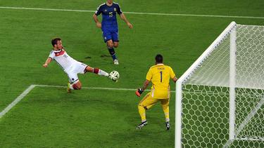 Mario Götze erzielte im WM-Finale 2014 den 1:0-Siegtreffer gegen Argentinien