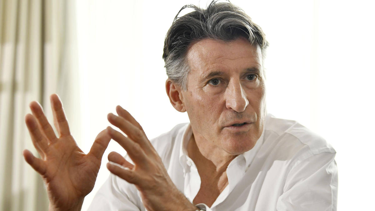 Sebastian Coe ist Präsident des Leichtathletik-Weltverbands World Athletics Sebastian Coe ist Präsident des Leichtathletik-Weltverbands World Athletics