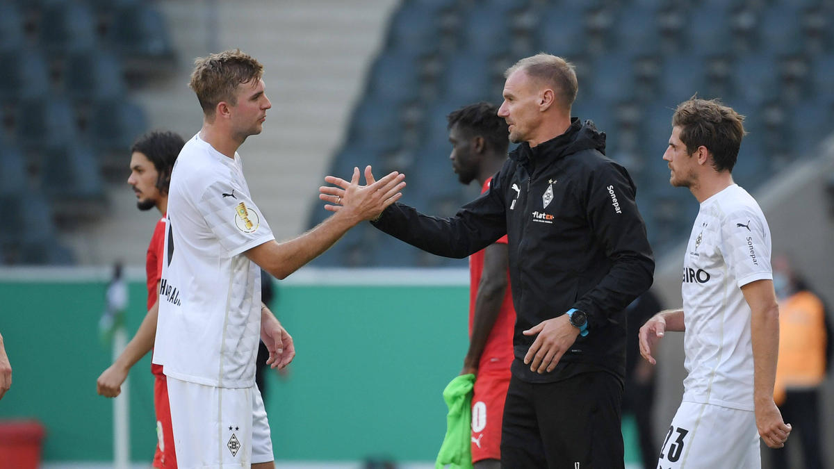 Gladbach feiert zweithöchsten Sieg der Pokalgeschichte Gladbach feiert zweithöchsten Sieg der Pokalgeschichte