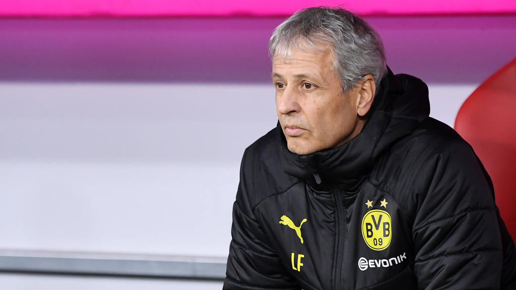 Lucien Favre wurde am Sonntag als BVB-Trainer freigestellt Lucien Favre wurde am Sonntag als BVB-Trainer freigestellt
