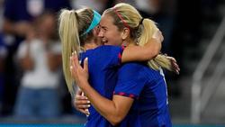 Die US-Frauen feierten im ersten Testspiel nach der WM einen klaren Erfolg