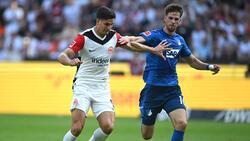 Wechselt Anton Stach (r.) im Sommer zu Eintracht Frankfurt?