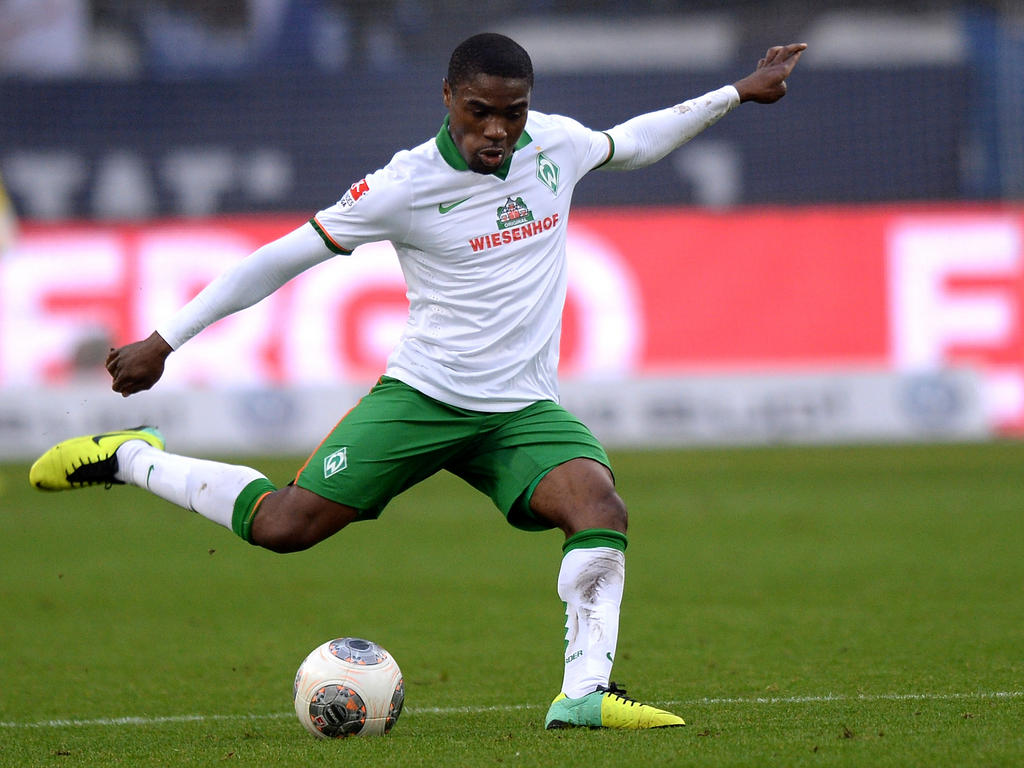 Der Bremer Cedrick Makiadi erlitt nur eine leichte Knöchelverletzung Der Bremer Cedrick Makiadi erlitt nur eine leichte Knöchelverletzung