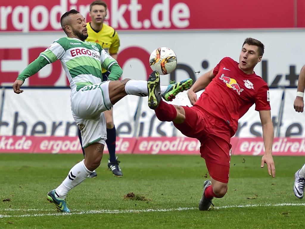Im Spiel Fürth gegen Leipzig kam es im Dezember zu Ausfällen der Heimfans