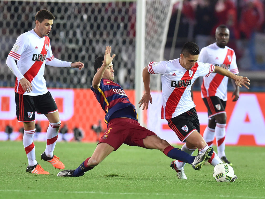 Busquets, pese a su lesión, pudo jugar íntegramente la final de Yokohama. (Foto: Getty) Busquets, pese a su lesión, pudo jugar íntegramente la final de Yokohama. (Foto: Getty)