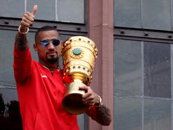 SGE-Star Kevin-Prince Boateng wird wohl auch künftig mit der Eintracht auf Pokaljagd gehen