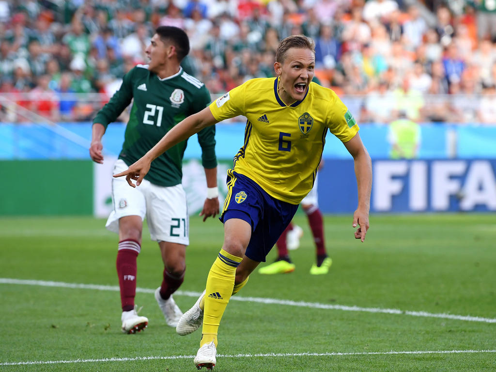 Suecia goleó a México y pasó como primero de su grupo. (Foto: Getty)