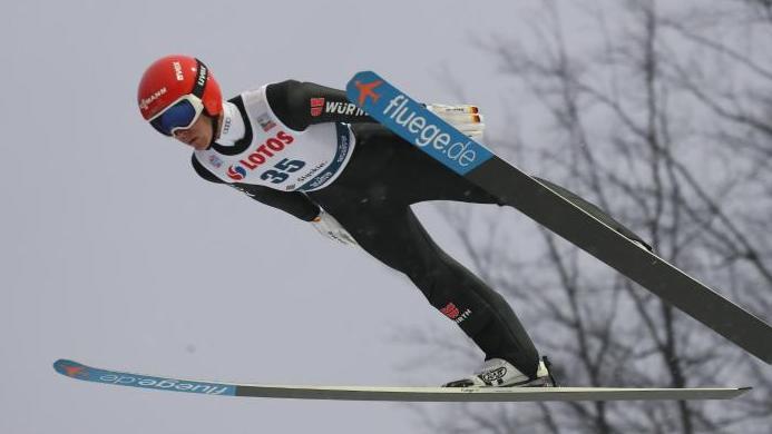 Stephan Leyhe flog auf den zweiten Platz Stephan Leyhe flog auf den zweiten Platz