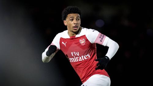 Xavier Amaechi vom FC Arsenal hat das Interesse des FC Bayern geweckt