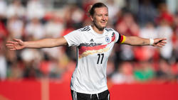 Alexandra Popp traf dreifach für die DFB-Frauen