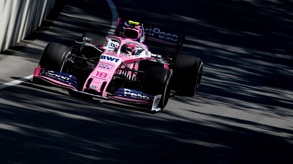 Der Motorschaden von Lance Stroll wurde von Mercedes in Brixworth untersucht Der Motorschaden von Lance Stroll wurde von Mercedes in Brixworth untersucht