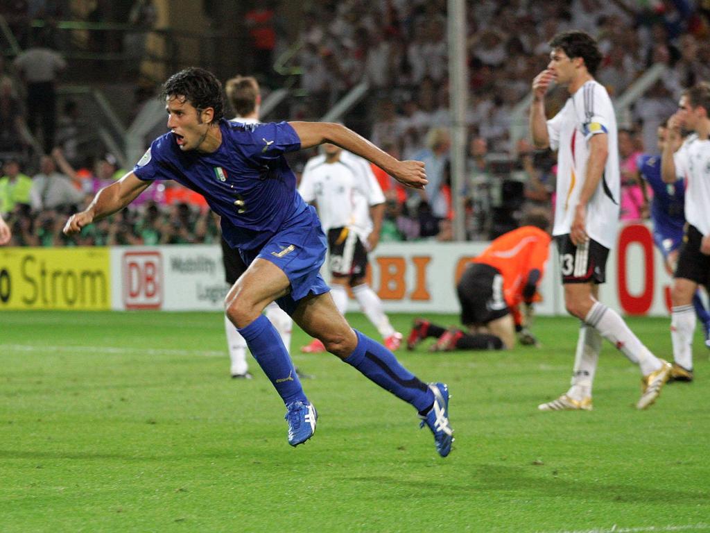Fabio Grosso schrieb Geschichte als er Italien im Halbfinale 2006 ins Endspiel schoss