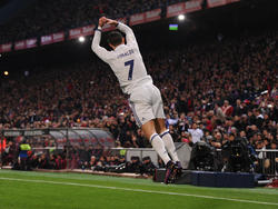 Cristiano celebra el primer gol. (Foto: Getty)