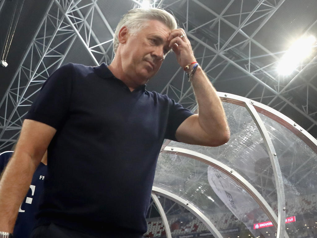 Bayern-Coach Carlo Ancelotti muss sich Gedanken machen