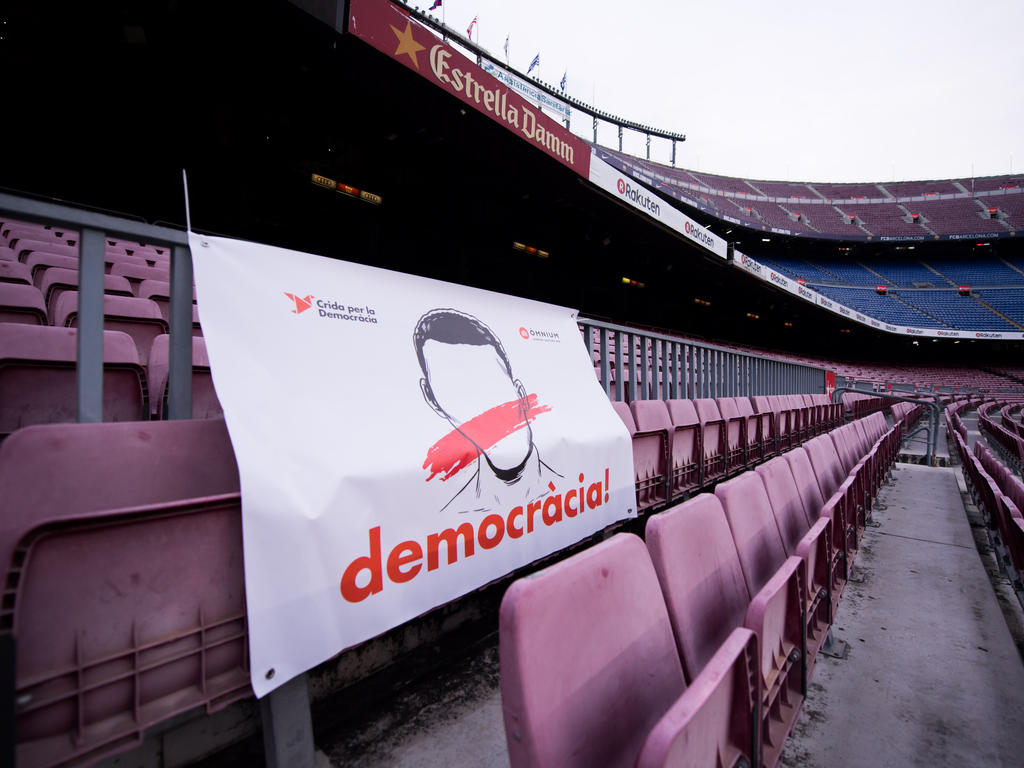 Das Camp Nou blieb wegen des Referendums in Barcelona beim letzten Heimspiel leer