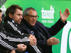 Bernd Hollerbach (l.) und Felix Magath (r.) arbeiteten in Wolfsburg zusammen