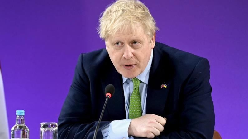 Boris Johnson, Premierminister von Großbritannien, äußert sich zu Russlands EM-Bewerbung